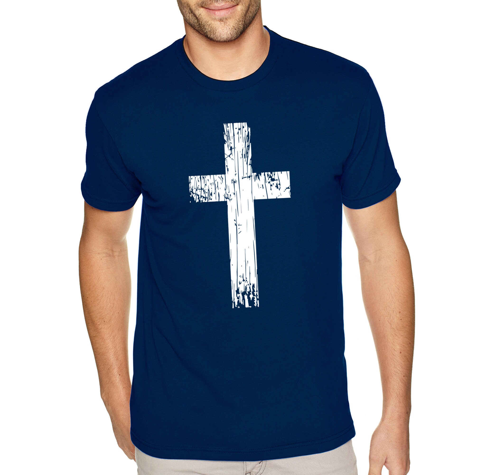 LGB VネックＴシャツ　十字架プリント il_fullxfull.2797341056_m4dc.jpg