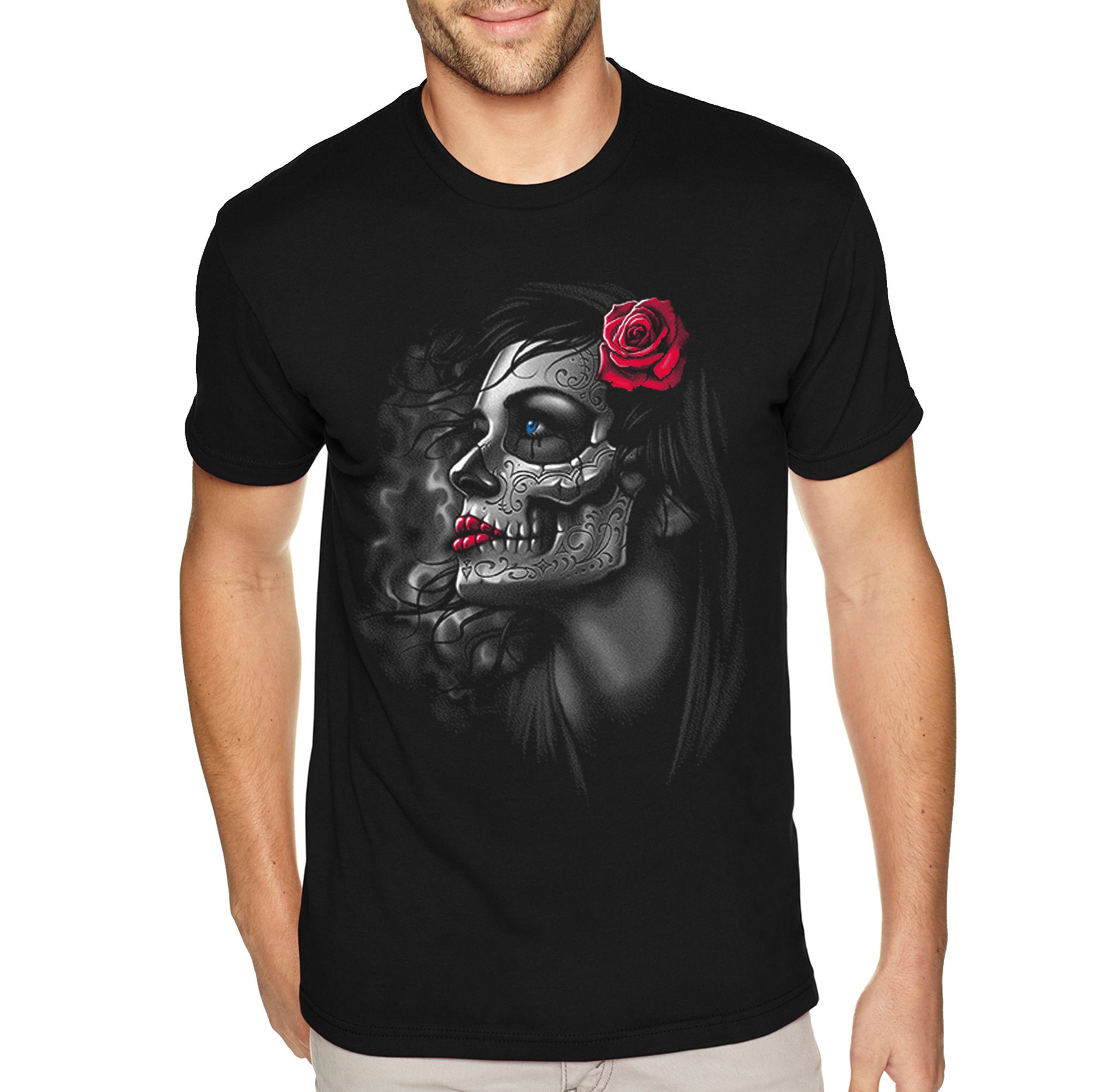 Day of the Dead Tee - Etsy