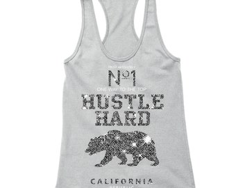 Débardeur California Republic Cali Bear Noir - Taille M - Neuf Sans étiquettes