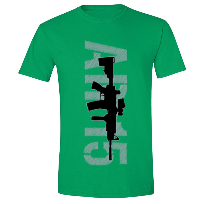 XtraFly Apparel Men's AR15 Assault Rifle Tshirt Sniper Etsy