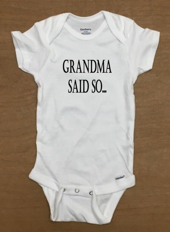 grammy onesie