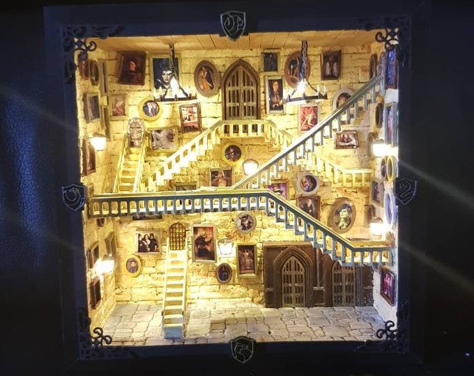Harry Potter Inspired Lightup Moving Hogwarts Staircase Shelforama