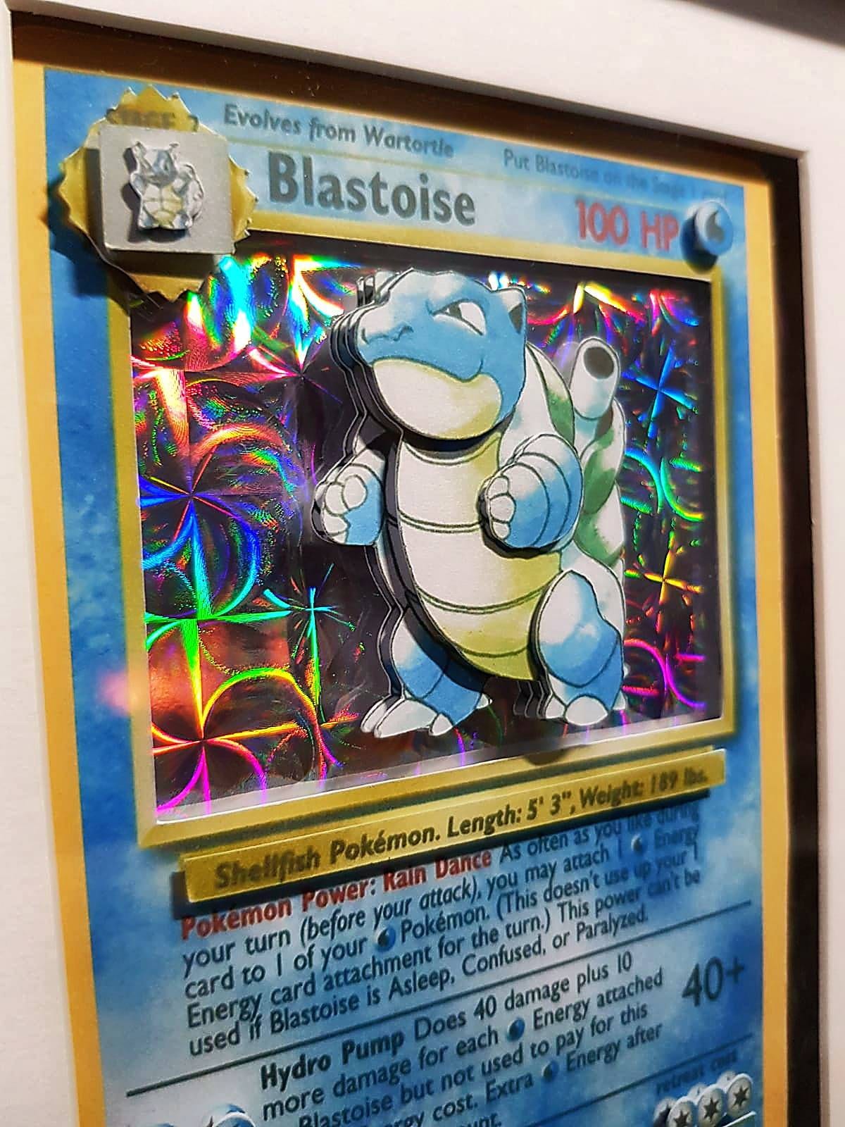 Custom Trading Card Personalized Shadow Box - Diorama Commission 