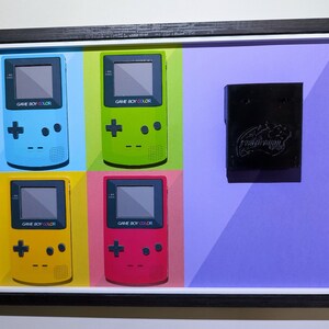 3D Wall Mount Shadowbox for Gameboy Color. *gameboy Not Included - Wall ...