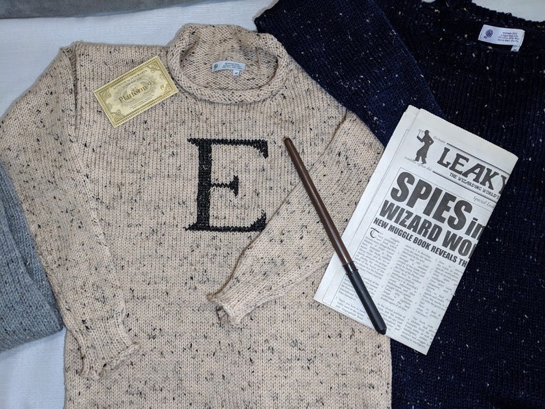 Handmade Weasley Sweater Personalized 100% Wool | Etsy