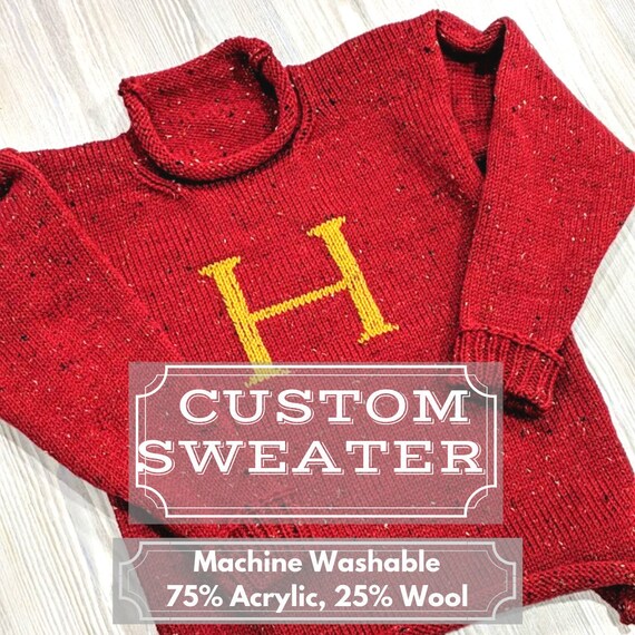 etsy weasley sweater