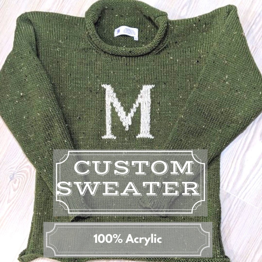 Handmade Weasley Sweater Personalized 