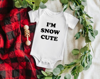 Details about / Christmas Hugs Snowman Baby Infant Bodysuit