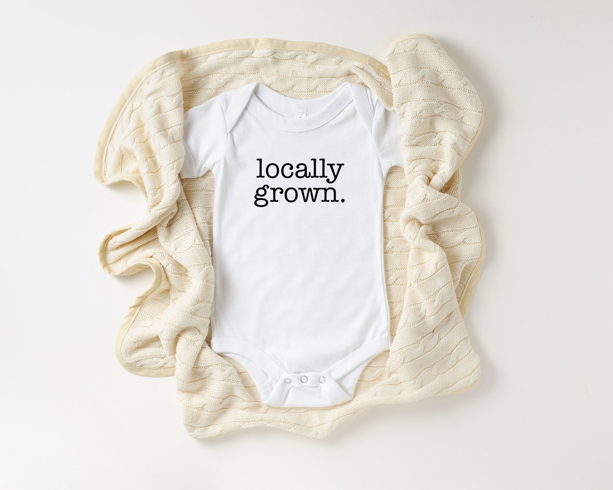 Lokal gewachsener Onesie®, Earth Day Onesie®, Aktivist Baby Onesie
