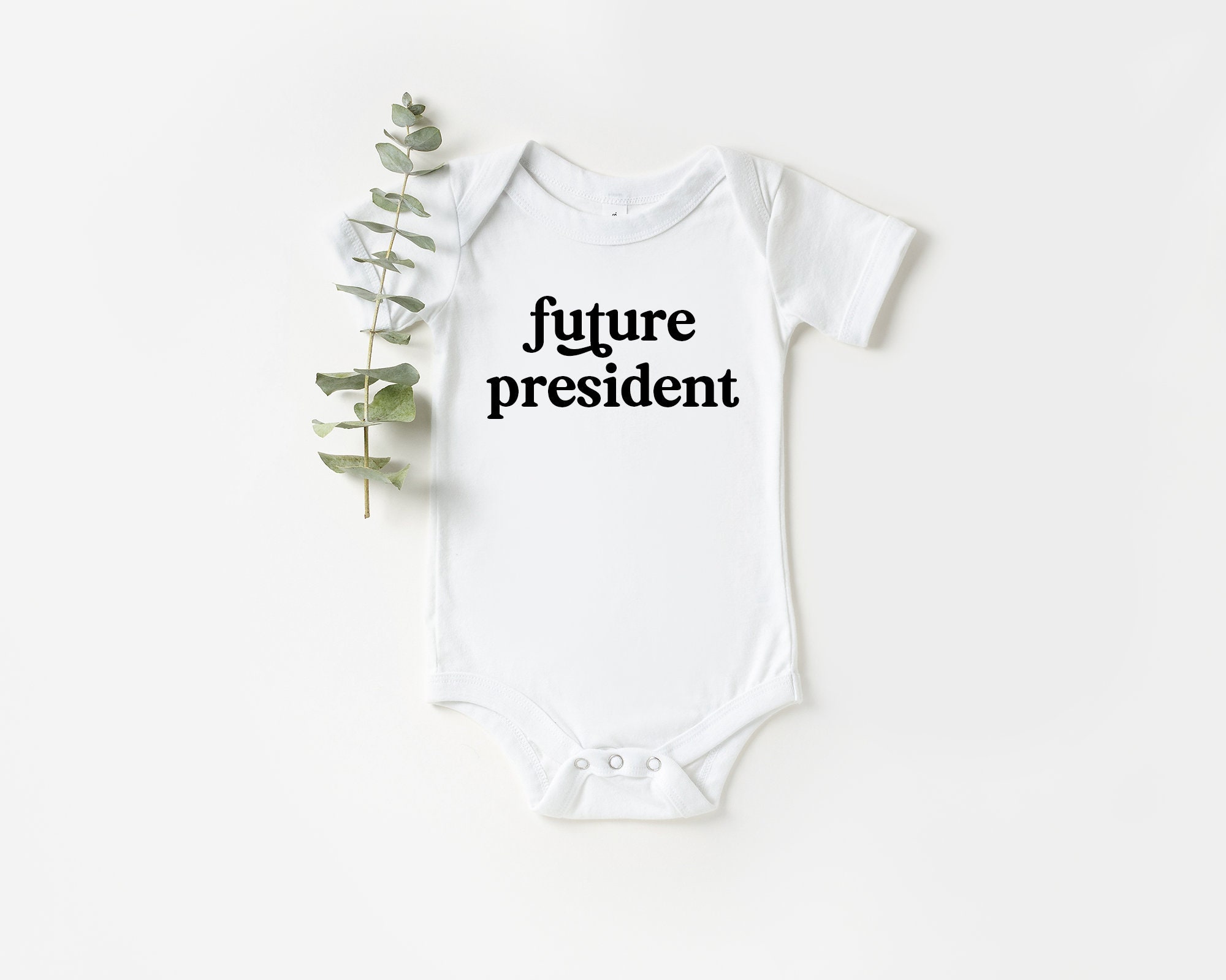 Patriotic Baby Bodysuit Cute Baby Clothes Baby For President Future President Onesies\u00ae Brand POTUS Baby