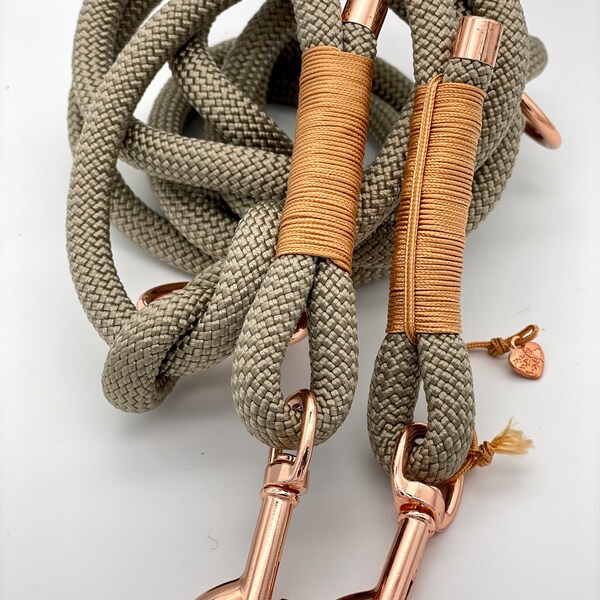 Dog leash Tan Tauleine PPM 10 mm Rosé