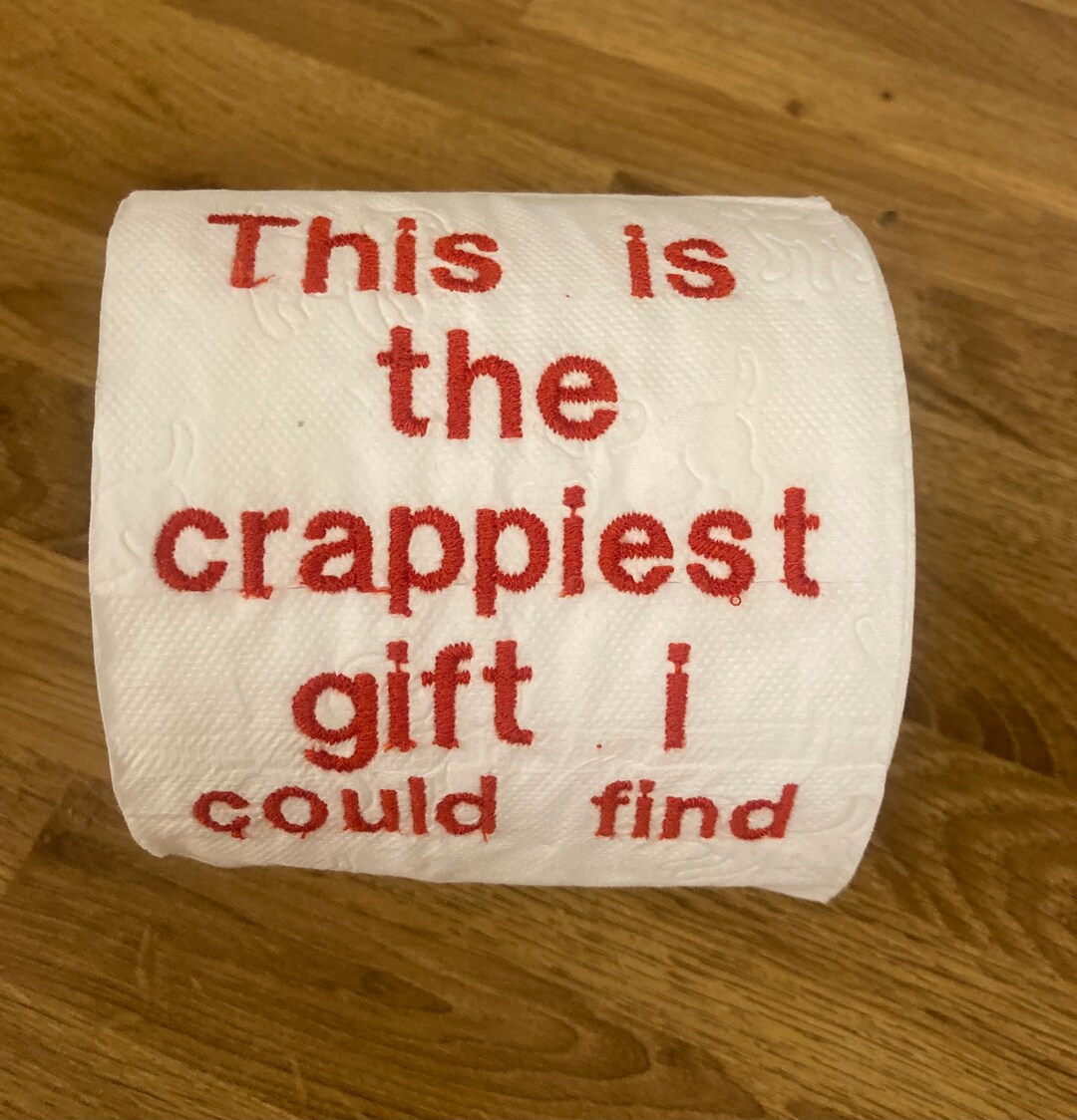 Novel Toilet Roll. Toilet Roll Gifts. Christmas Toilet Roll Etsy UK