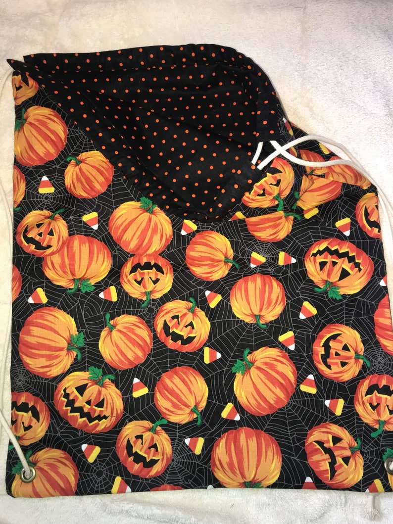 Pumpkin Clinch Sack