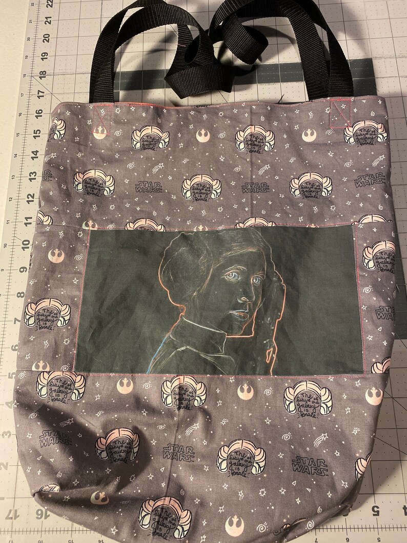 Princess Leia Outline Totebag