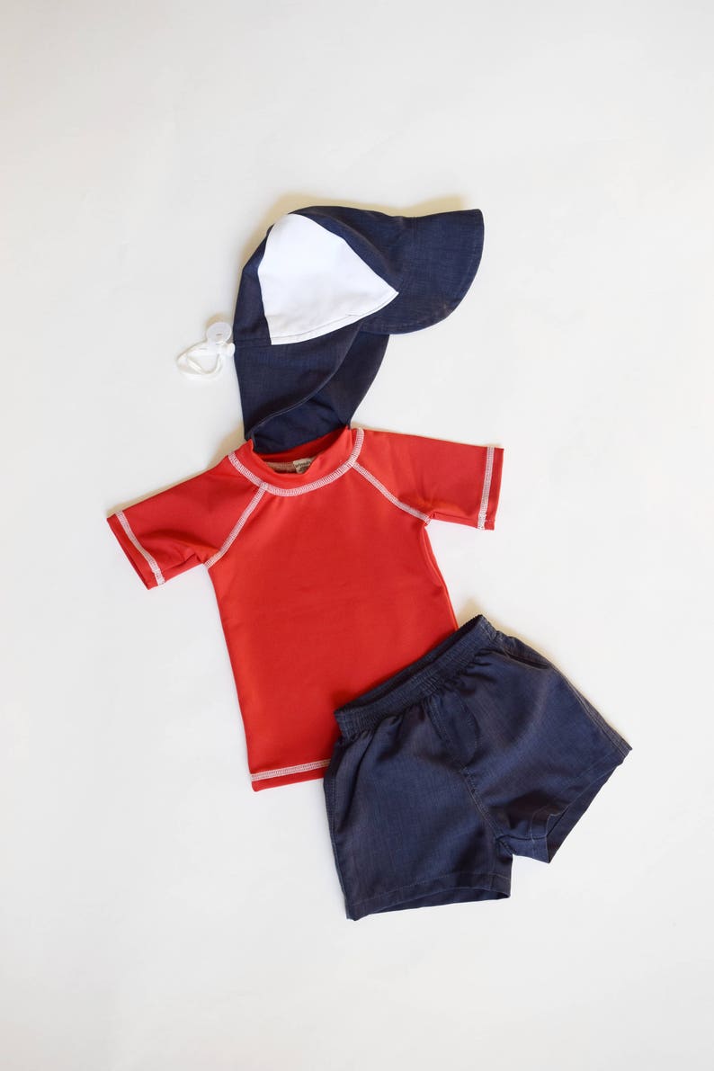 Boys Sunhat 12mo-18mo Boys Swimsuit Boy Rashguard Baby Swimsuit,Swim Shirt Toddler Swimwear Toddler Rash Guard Baby Rash Guard Sunhat
