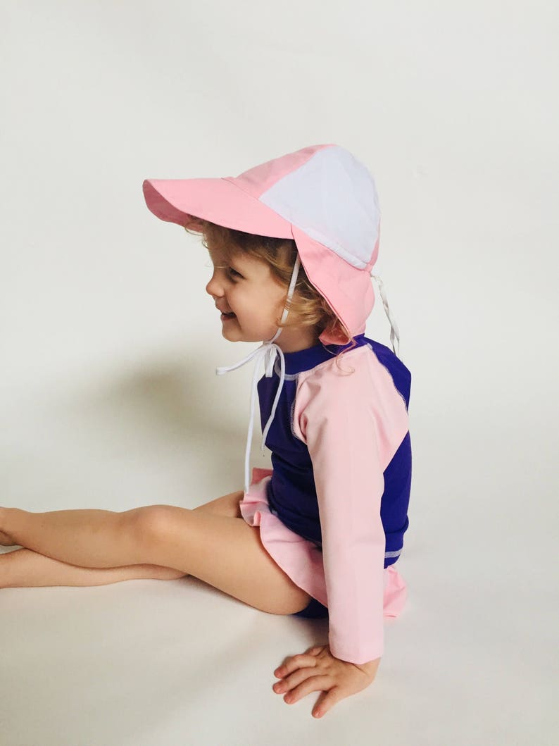 Toddler Swimwear Swim Shirt Toddler Rash Guard Long Sleeve Rash Child Sunhat Baby Swimsuit 12mo-18mo Toddler Swimsuit Baby Rash Guard