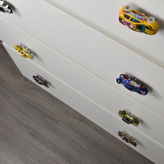 Car Drawer Knobs Vehicle Drawer Pulls Hot Wheels Room Race Car Bedroom Decor for the Car Lover Etsy