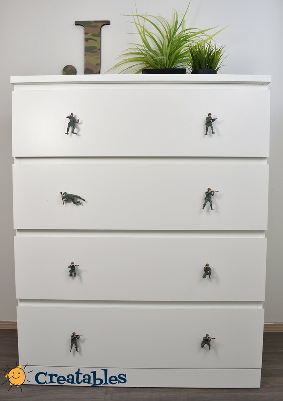 Drawer Pulls Army Men Drawer Knobs Military Knobs Dresser Etsy