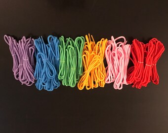 Colorful Shoelaces, Round