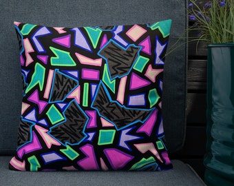 Geometric Zap Premium Pillow