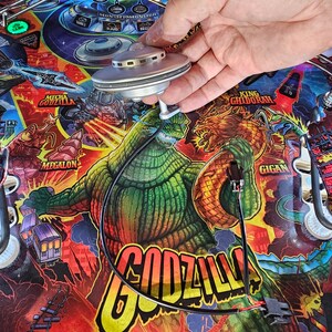 Stern Godzilla Pinball Light-up UFO Hoop Rail Mod Kit - Etsy