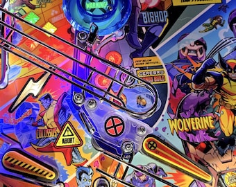 Uncanny X-Men Flipper Hop Guard - Stern Pinball Mod