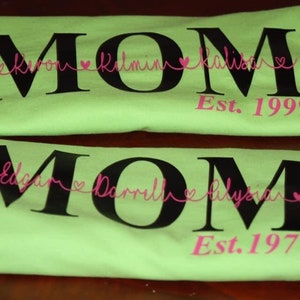 Mom with Children Names