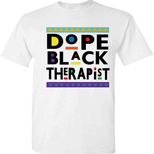 Dope Zwarte Therapeut! SVG Png Digitale Download, Instant