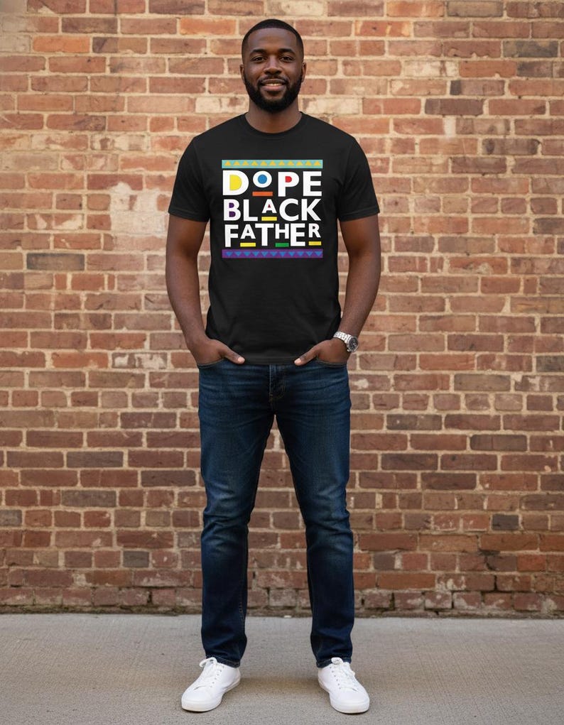 Dope Black Father Digital Download, Instant Download SVG png image 2