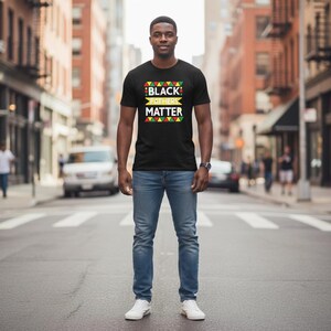 Black Fathers Matter Digital Download, Instant Download SVG png image 3