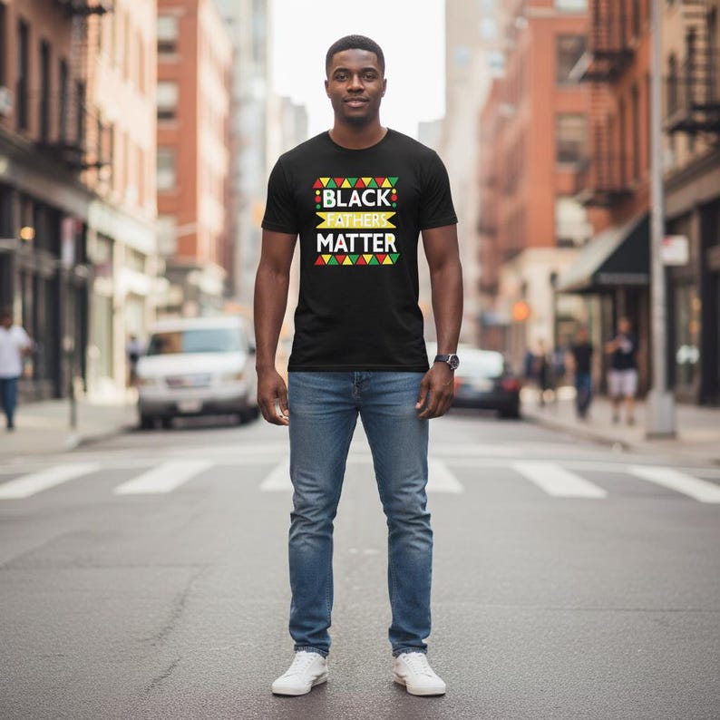 Black Fathers Matter Digital Download, Instant Download SVG png image 3