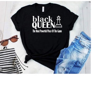 Black Queen the Most Powerful Piece of the game SVG PNG Digital Download Instant Download