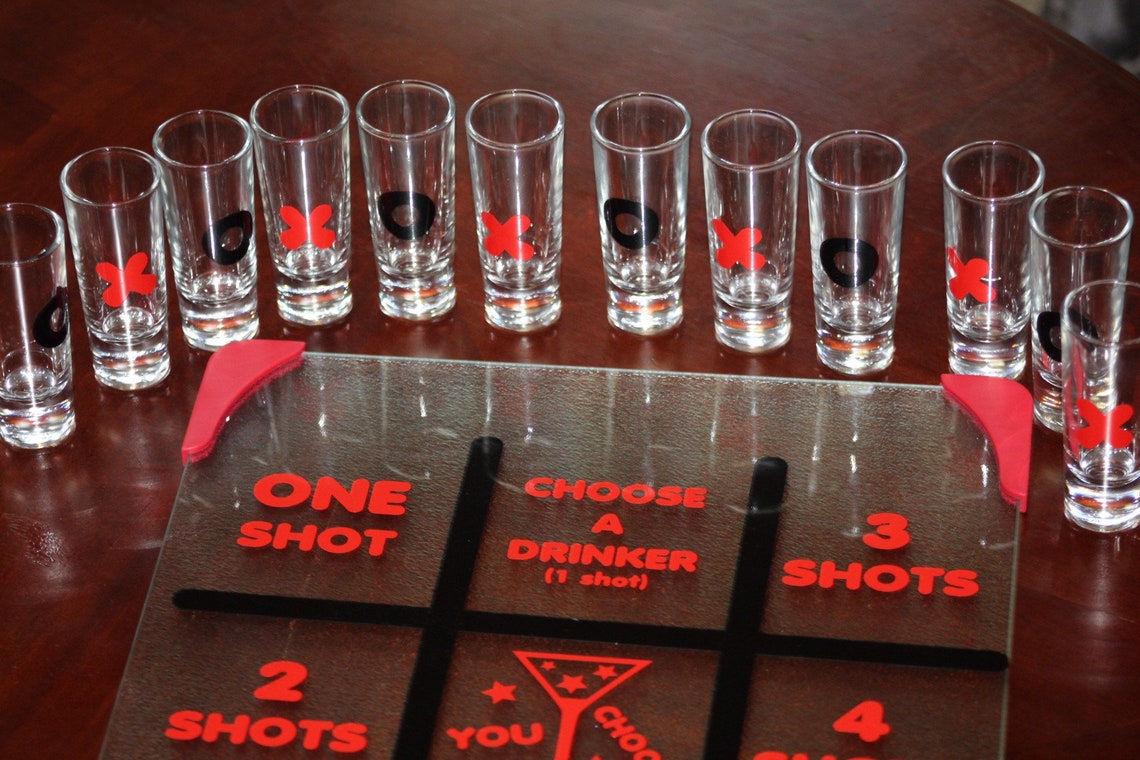 Tic Tac Toe Drinking Game
