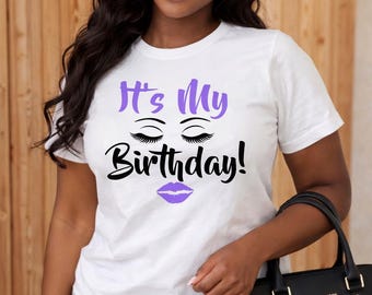 Descarga digital de "Es mi cumpleaños", descarga instantánea SVG y PNG