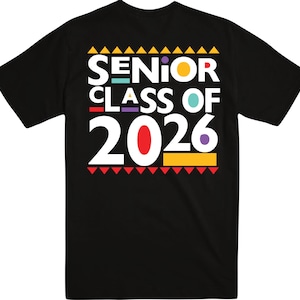 SENIOR Class of 2026! Martin font Digital Download, Instant Download SVG png Active