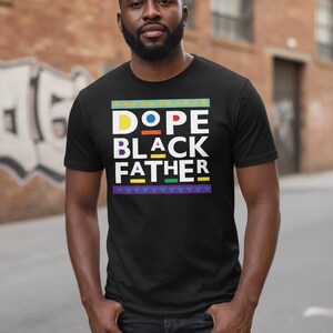 Dope Black Father Digital Download, Instant Download SVG png image 3