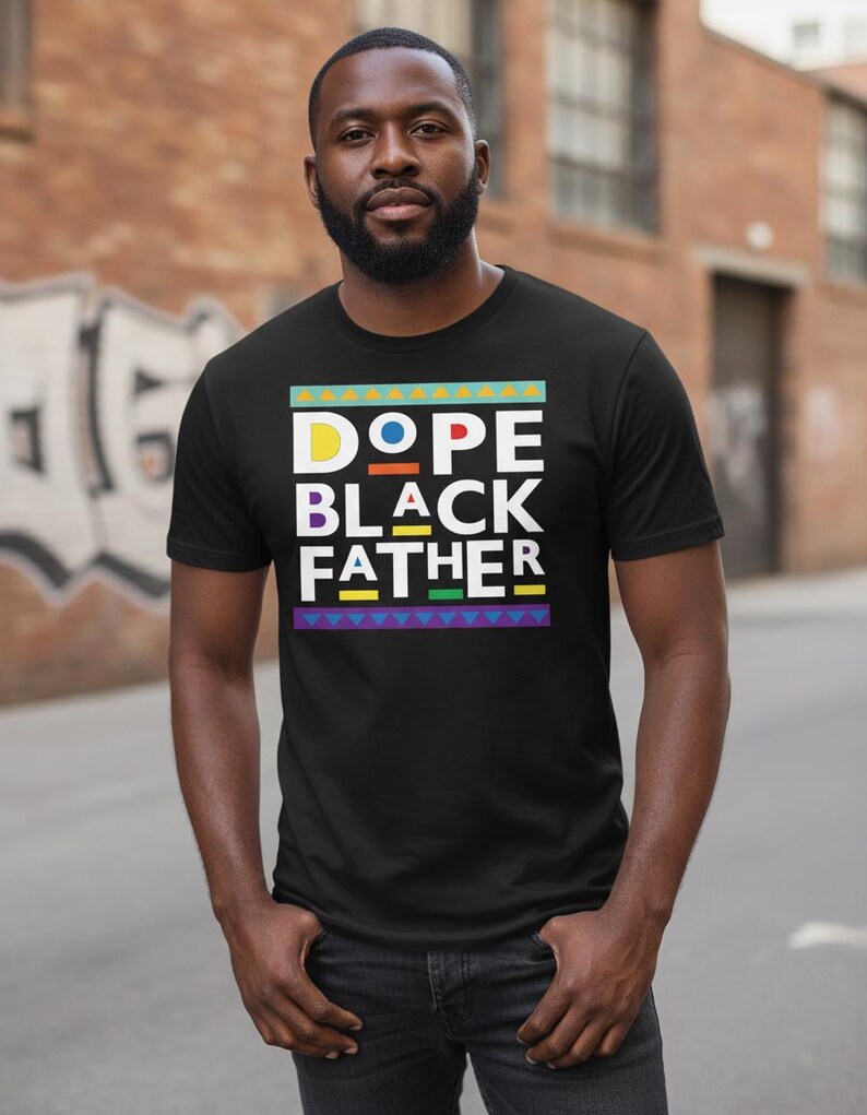 Dope Black Father Digital Download, Instant Download SVG png image 3