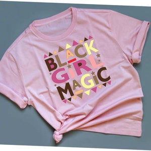Black Girl Magic Pink Instant Download SVG PNG Digital Download