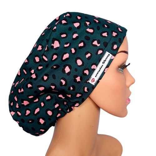 Women Surgical Cap Satin Lined Scrub 