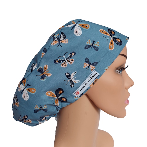 Surgical Cap Buterfly Scrub Hats Scrub 