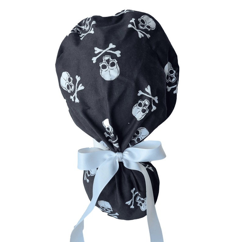 Scrub Caps for Women Satin Lined Scrub Cap With Buttons Etsy