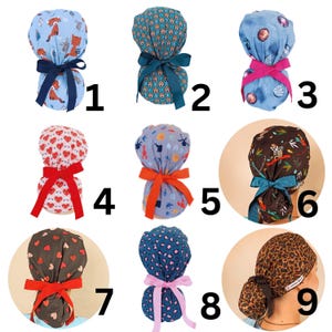 44 Satin Lined Scrub Caps Ponytail Surgical Cap Women Everyday Heroes Store Woman Scrub Hat Nurse Cap With Buttons Gift For Dental Fun Caps
