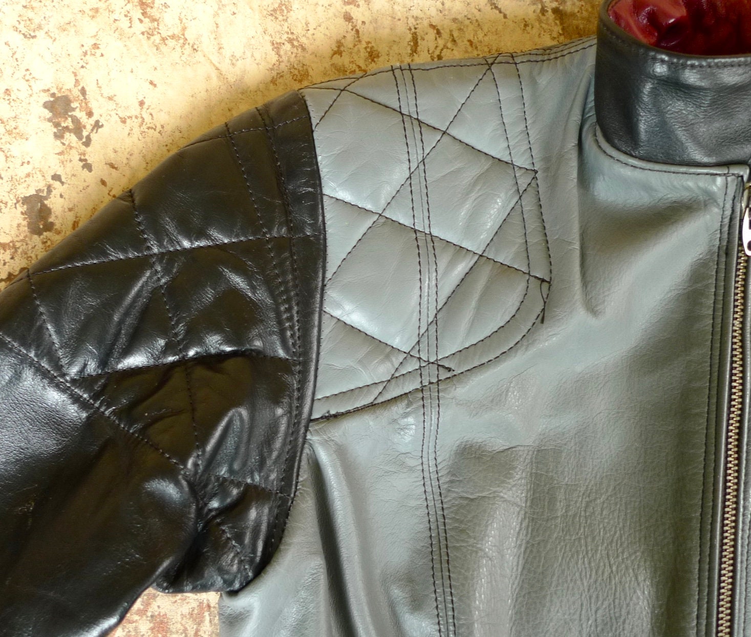 Bates Leather Jacket - Etsy