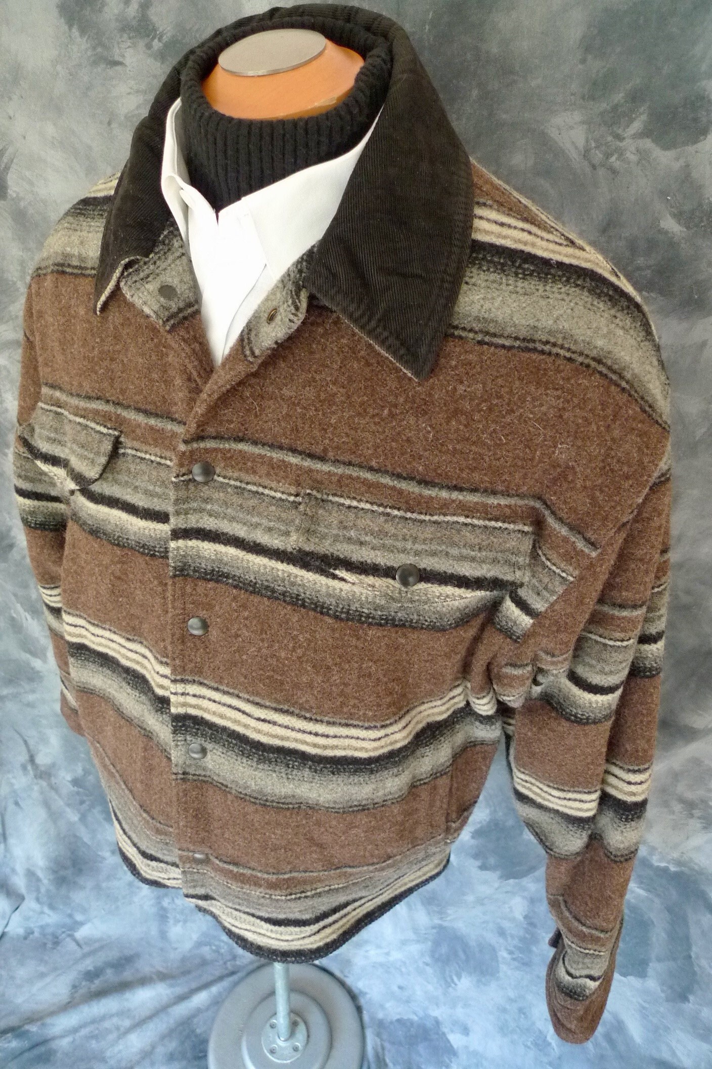 Woolrich indian sales blanket coat