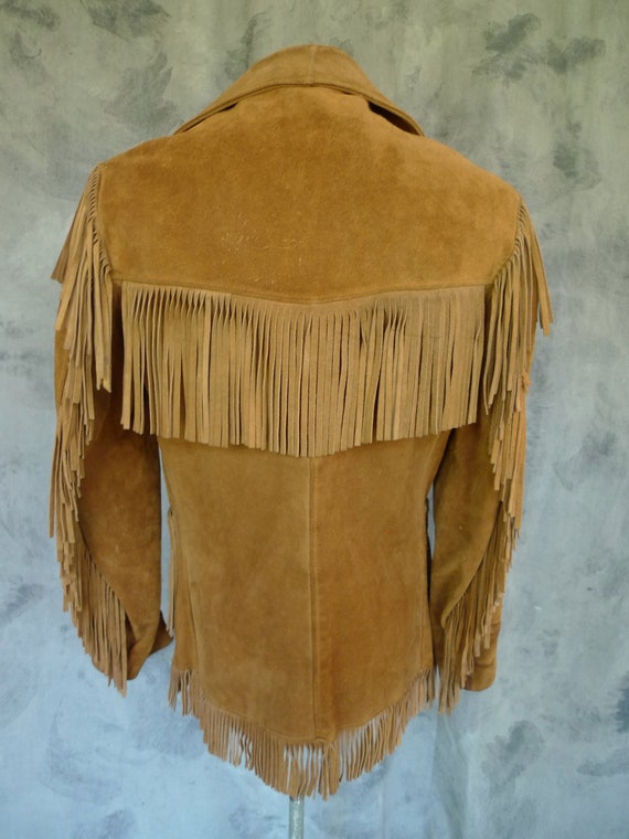 Vintage SCHOTT RANCHER Western Fringe Leather BiK… - image 8