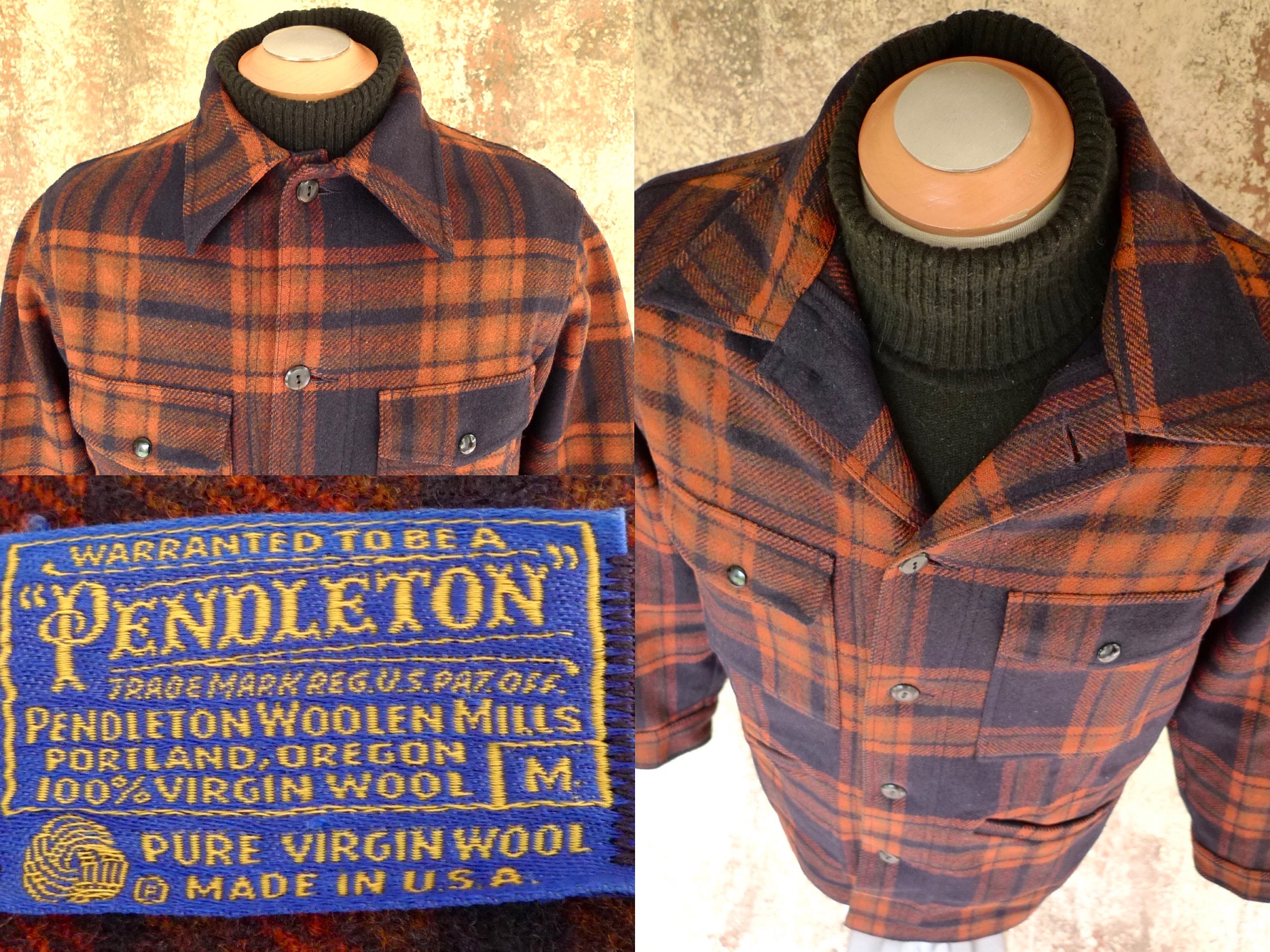 rrl shearling western shirt jacket