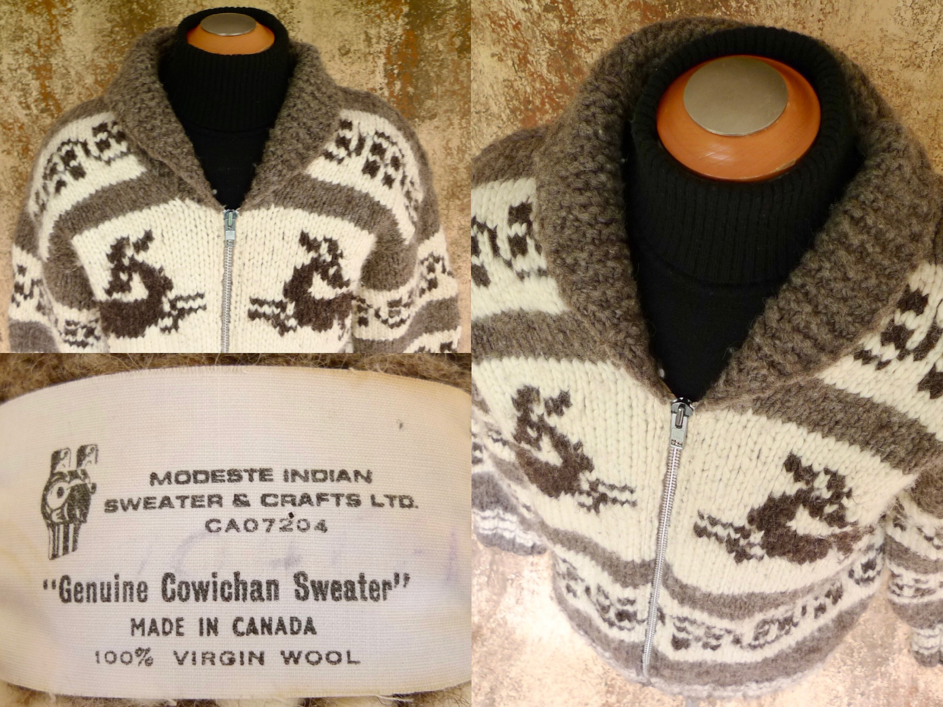 cowichan wool sweater
