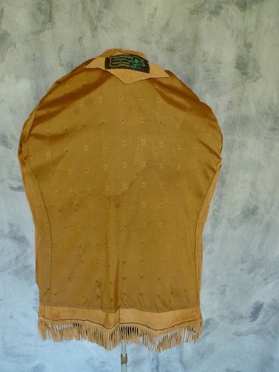 Vintage SCHOTT RANCHER Western Fringe Leather BiK… - image 10