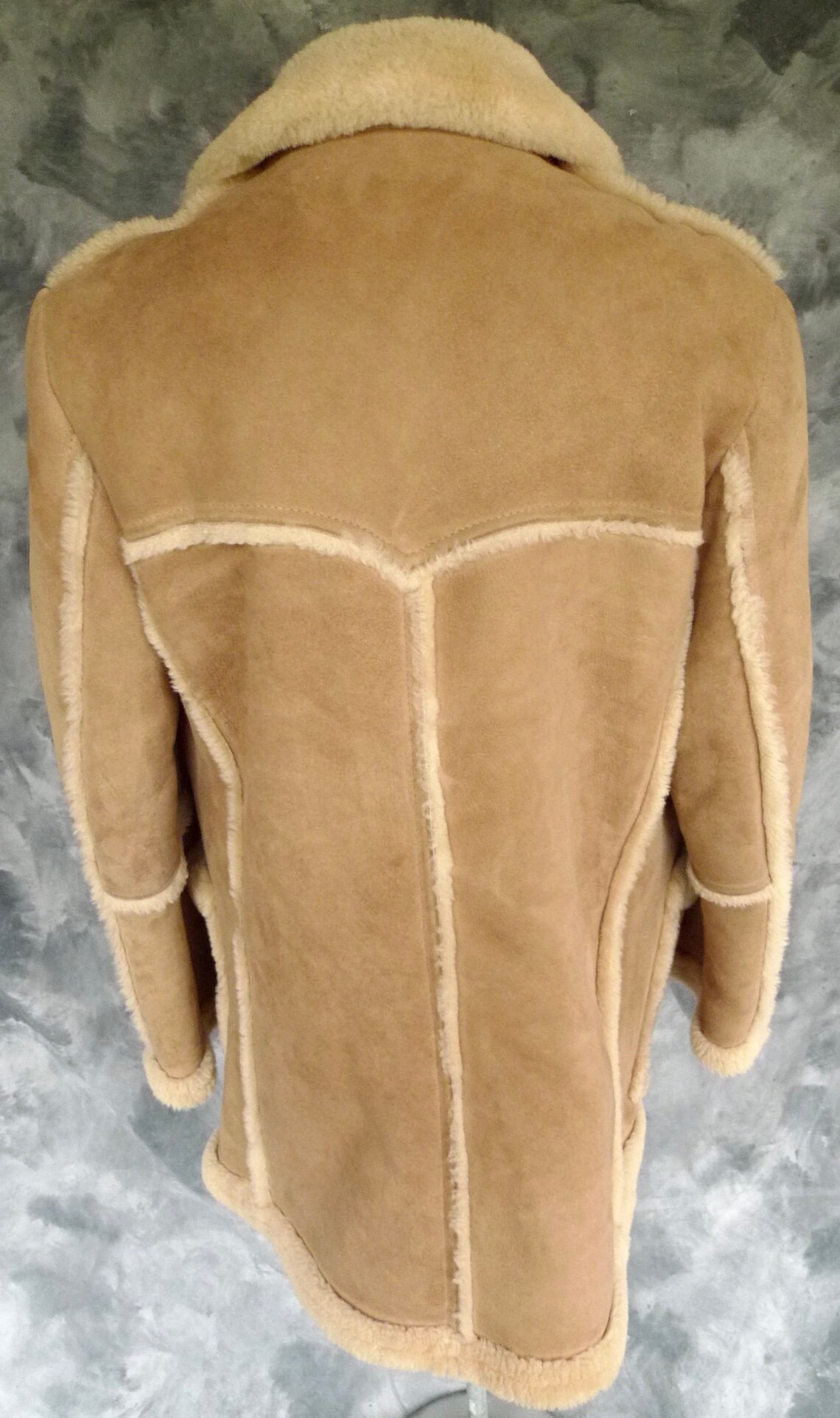 SHEARLiNG Coat Men's SHEEPSKiN Jacket Men Marlboro Man | Etsy