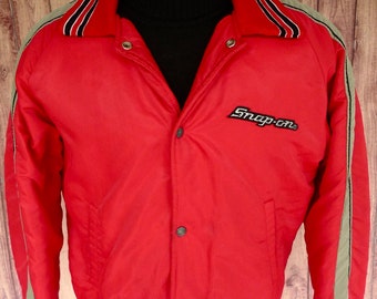 Mens SNAP-ON Tools Jacket Vintage Hot 